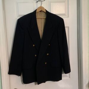 Courtenay Black Blazer with Gold Buttons